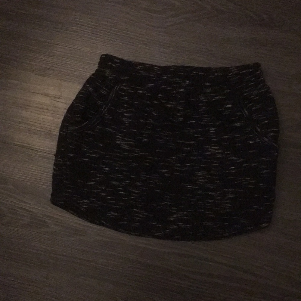 Black and white skirt